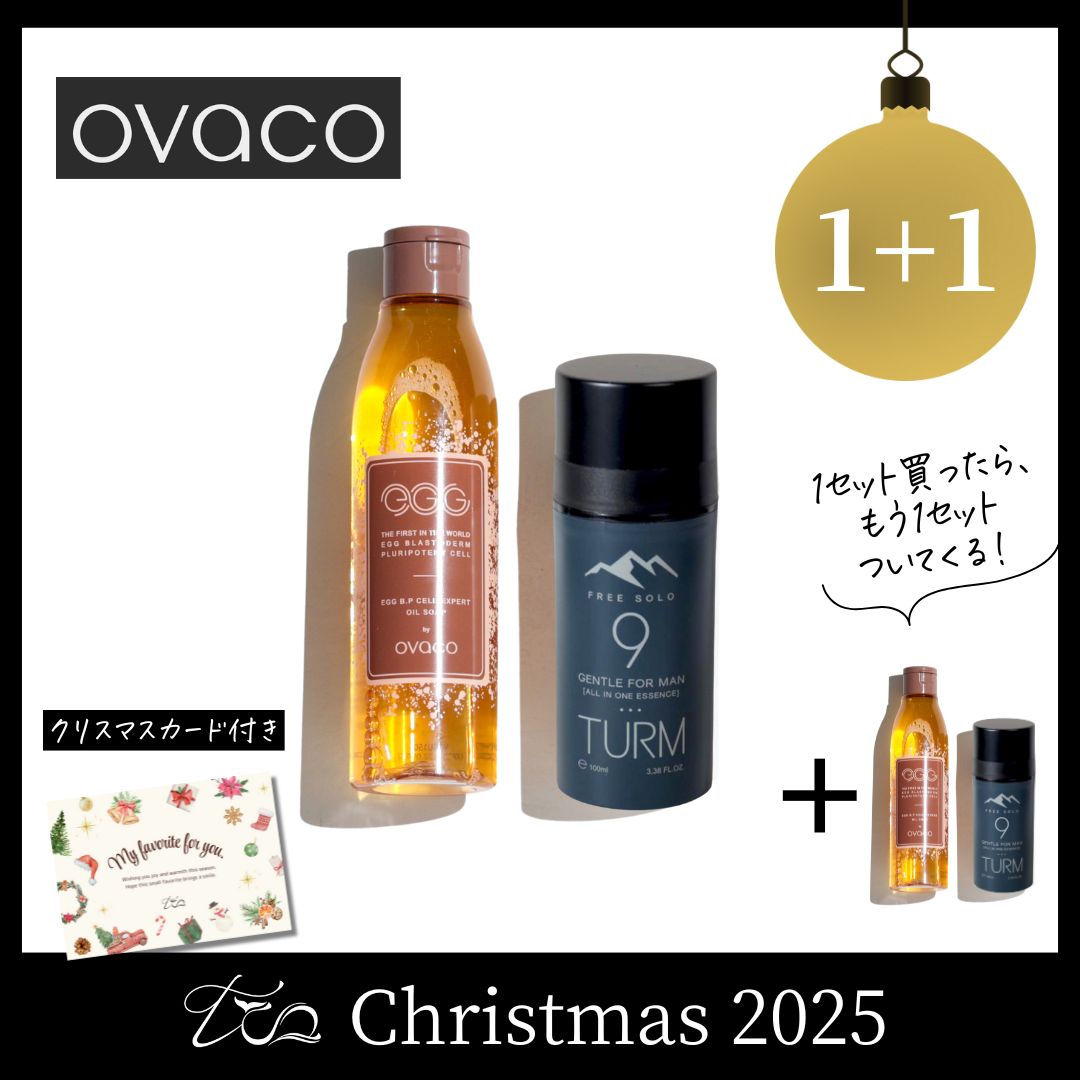 【1+1】【セット】メンズオールインワン美容ジェル&オイルソープ〈2025クリスマス〉