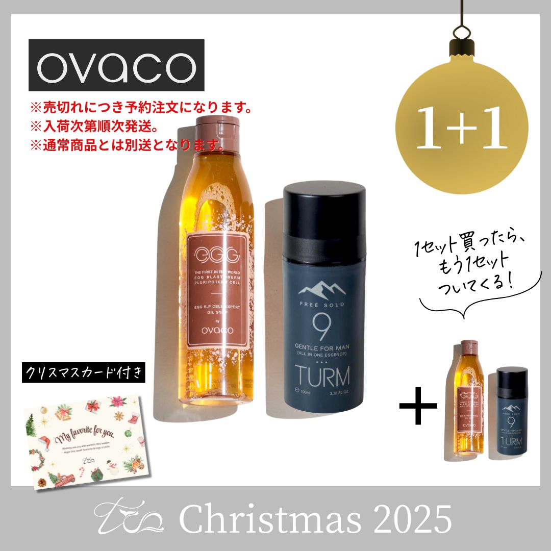 【1+1】【セット】メンズオールインワン美容ジェル&オイルソープ〈2025クリスマス〉