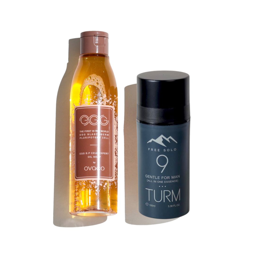 【セット】メンズオールインワン美容ジェル&オイルソープ